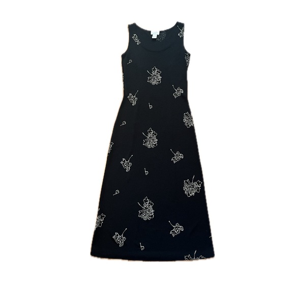 Jupe Maxi Ann Taylor Loft Noire Taille 8 - Taille Haute Velours - Occasion